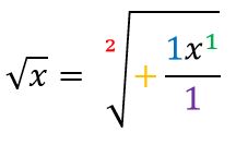 Expresión implícita color